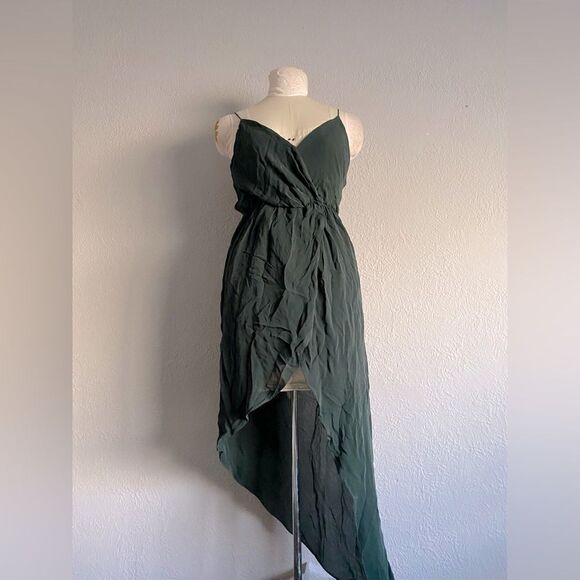 Rory Beca Jones Forest Green Dress Size Small - Picture 3 of 10